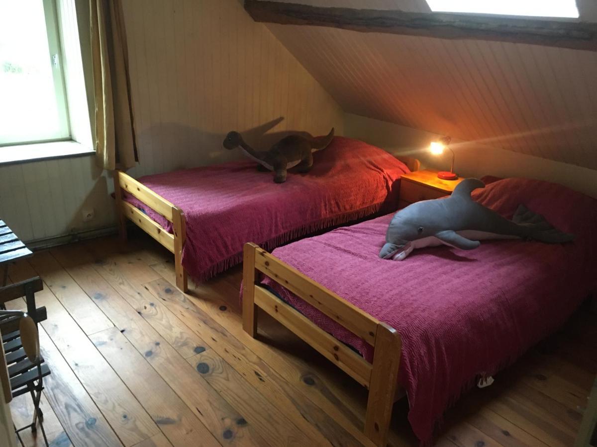 Lovely Rural And Quiet Farmhouse With Natural Swimming Lake Parsac Экстерьер фото